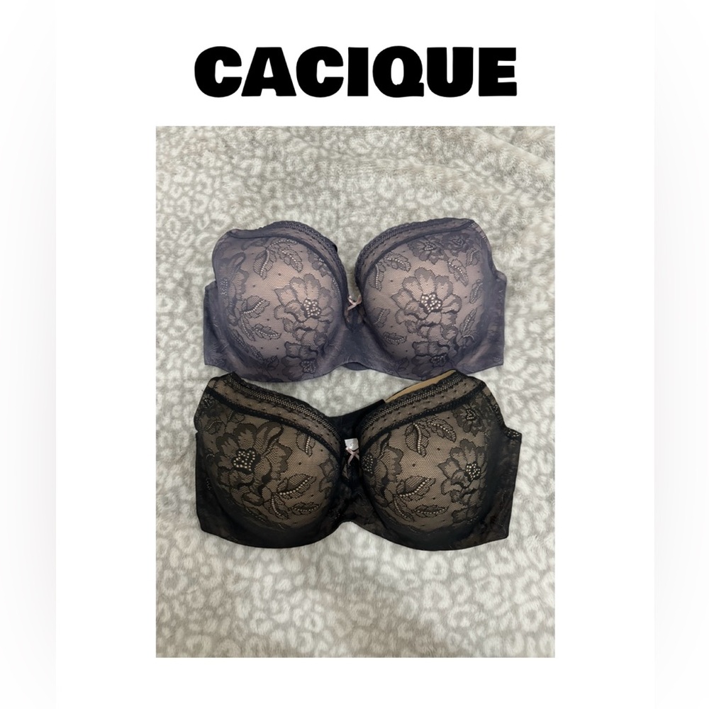 *SALE* Bundle of 2 CACIQUE Bras 42DD (42E)